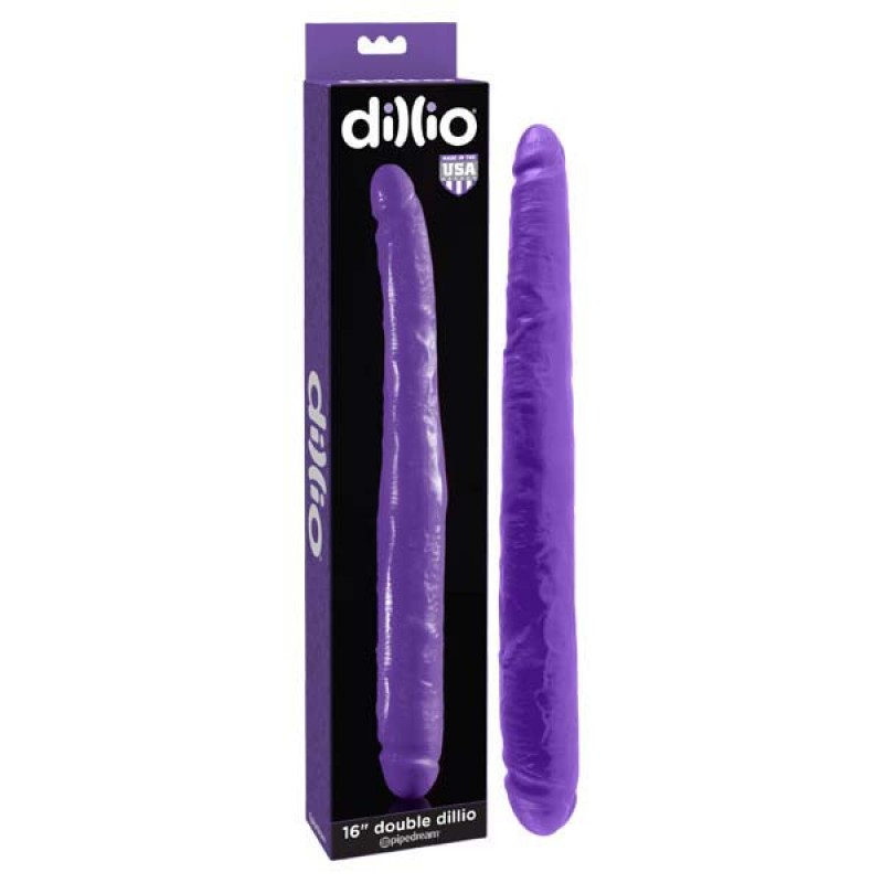 Dillio 16-inch Double Dong - Purple
